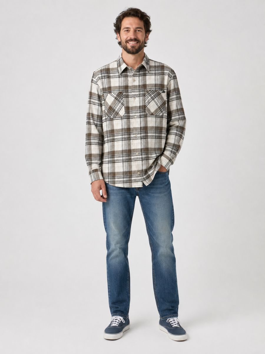 Hurley Charleston Flannel Button-Up Shirt