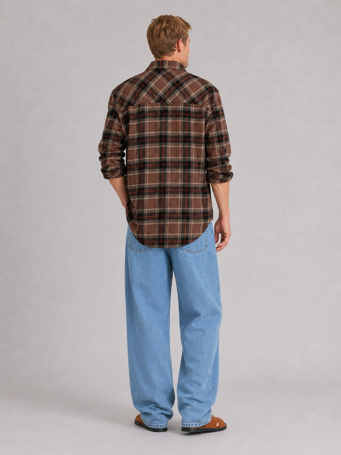 Hurley Felix Plaid Flannel Button Up Shirt