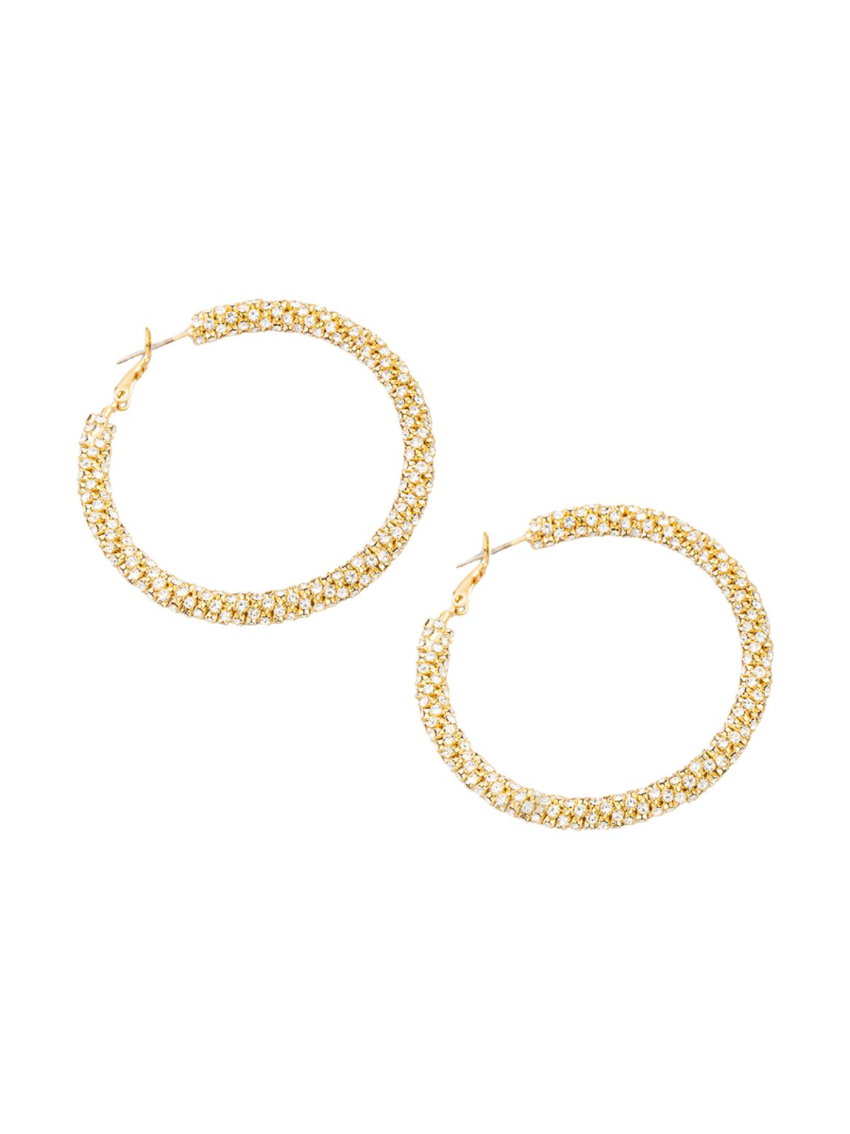 Dia Tube Hoop Earring