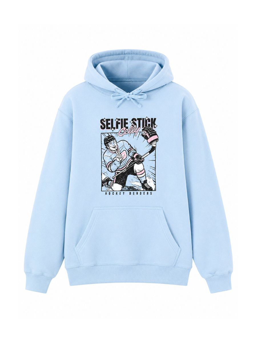 Hockey Benders Selfie Stick Celly Hoodie