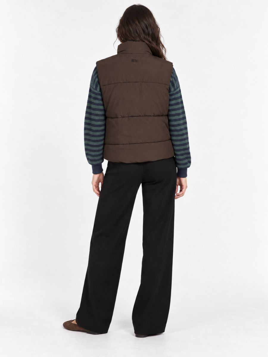 Noisy May Rosy Puffer Vest