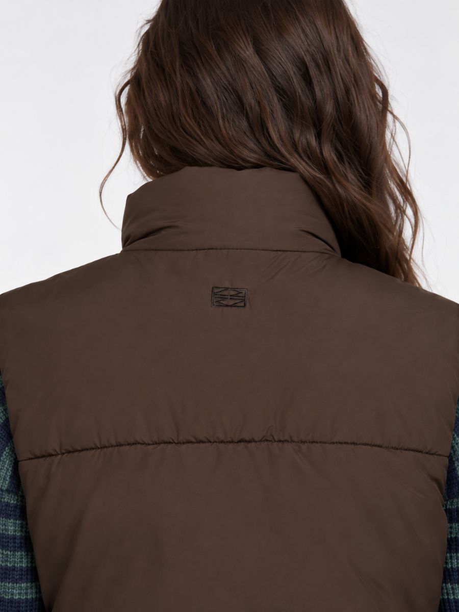 Noisy May Rosy Puffer Vest