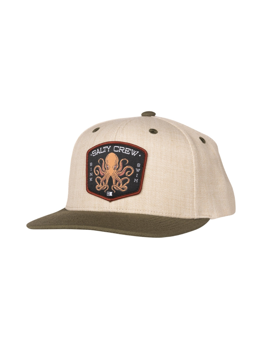 Salty Crew Tako Club Snapback Hat