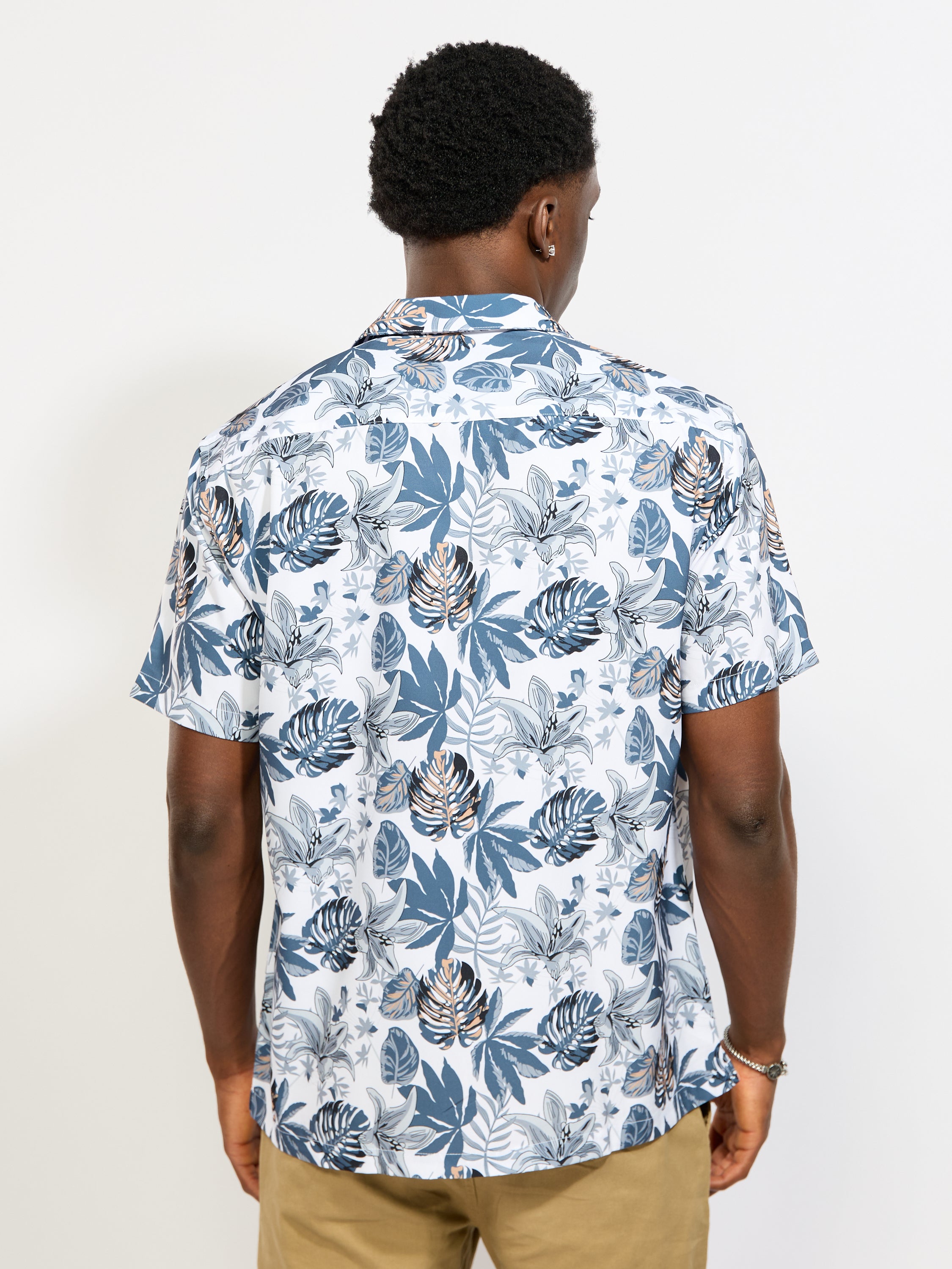 Tropical Woven Short Sleeve Shirt