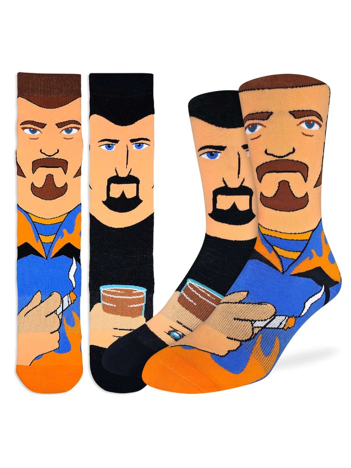 Trailer Park Boys Ricky and Julian Socks