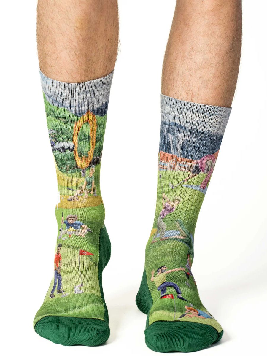 Men’s Crazy Golf Socks