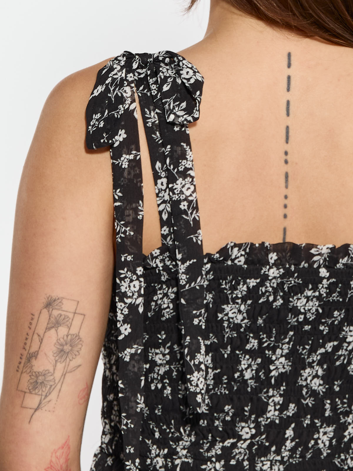 Julia Tiered Tie Strap Dress