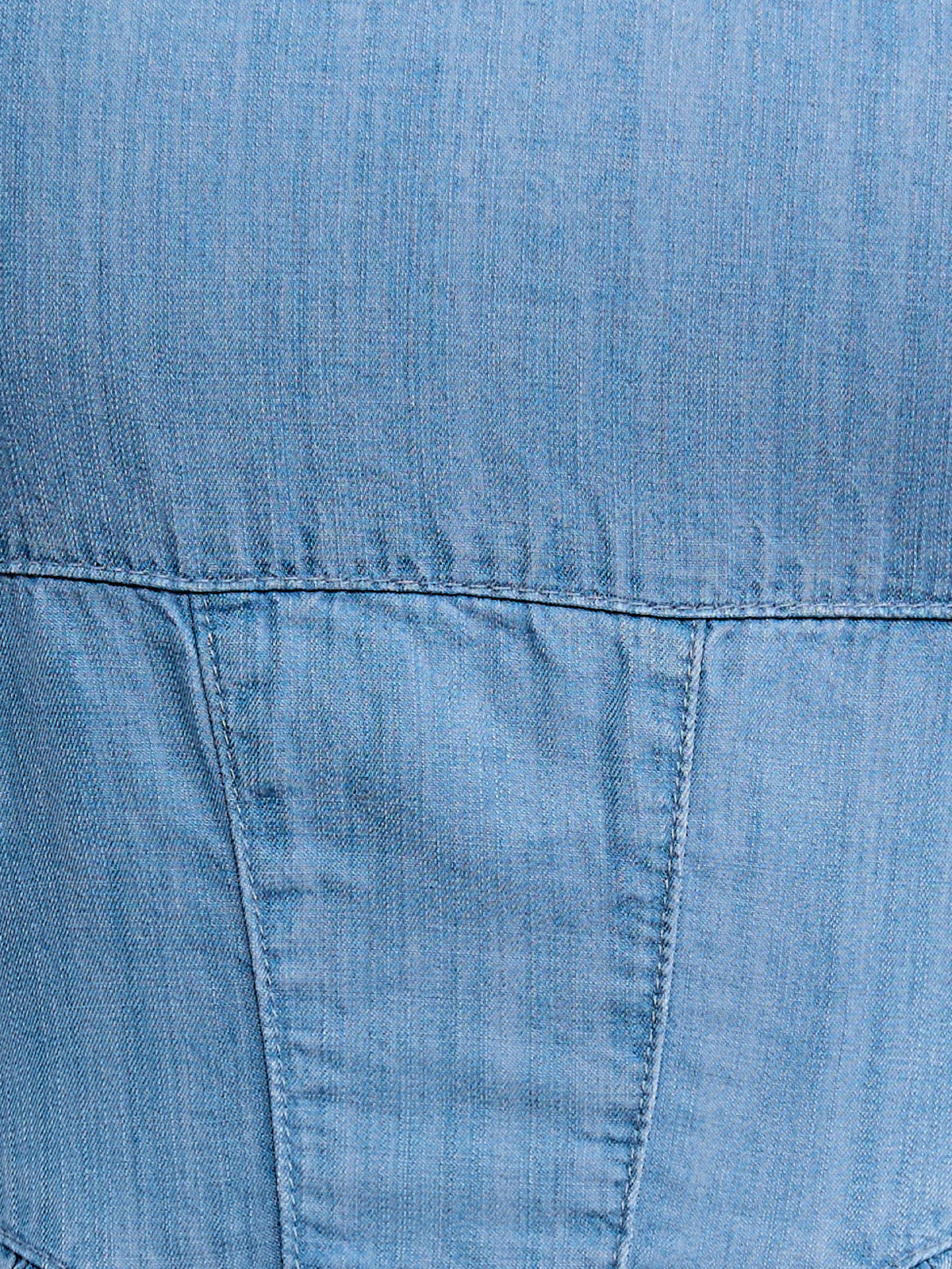 Joan Chambray Tie Strap Midi Dress