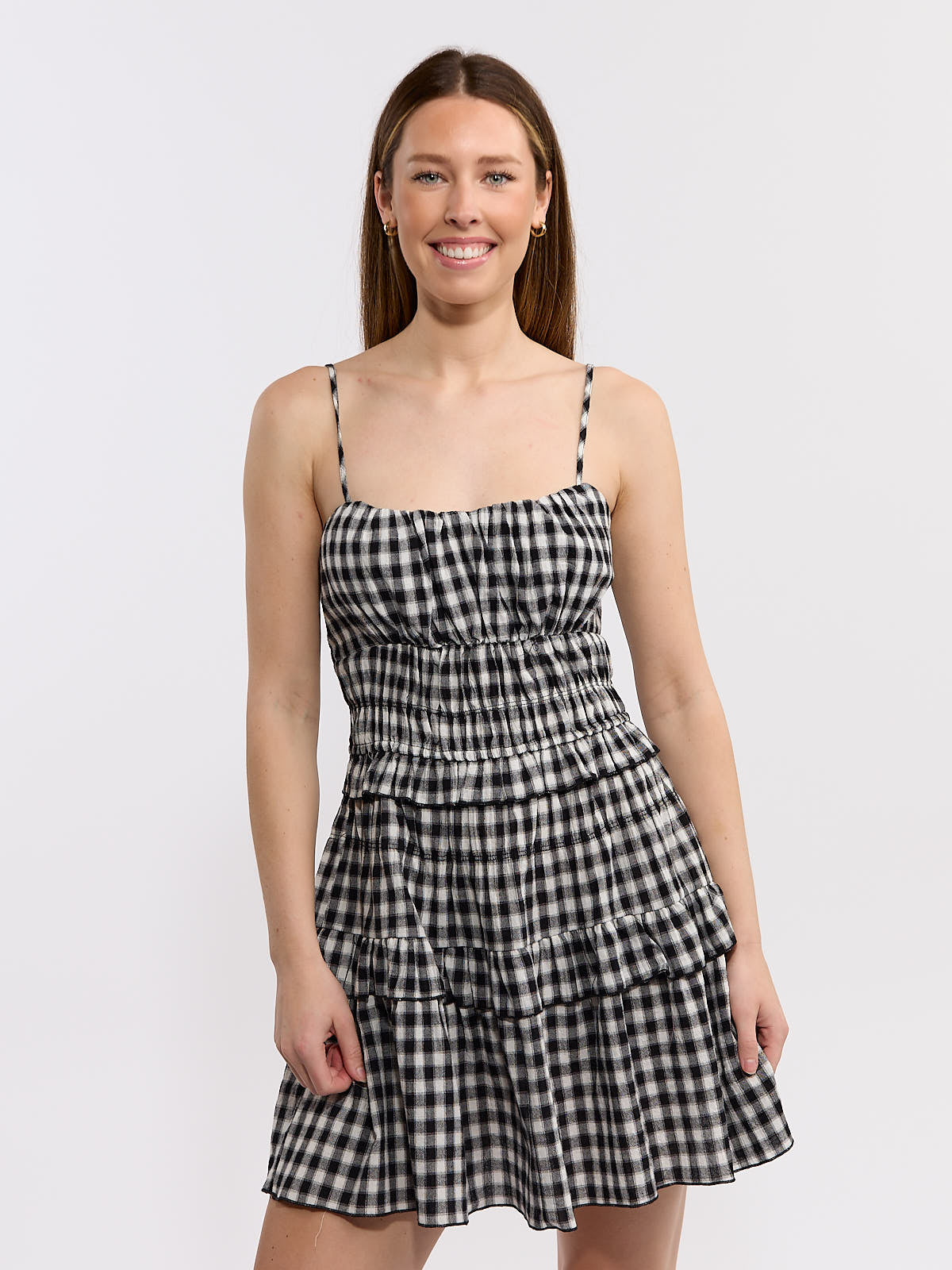 Darby Gingham Mini Dress