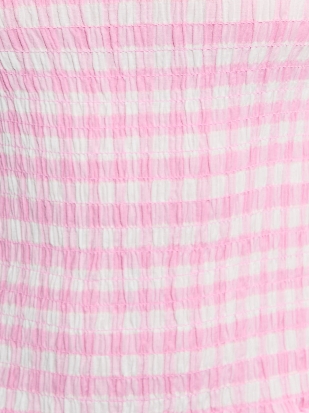 Millie Gingham Smocked Midi Dress