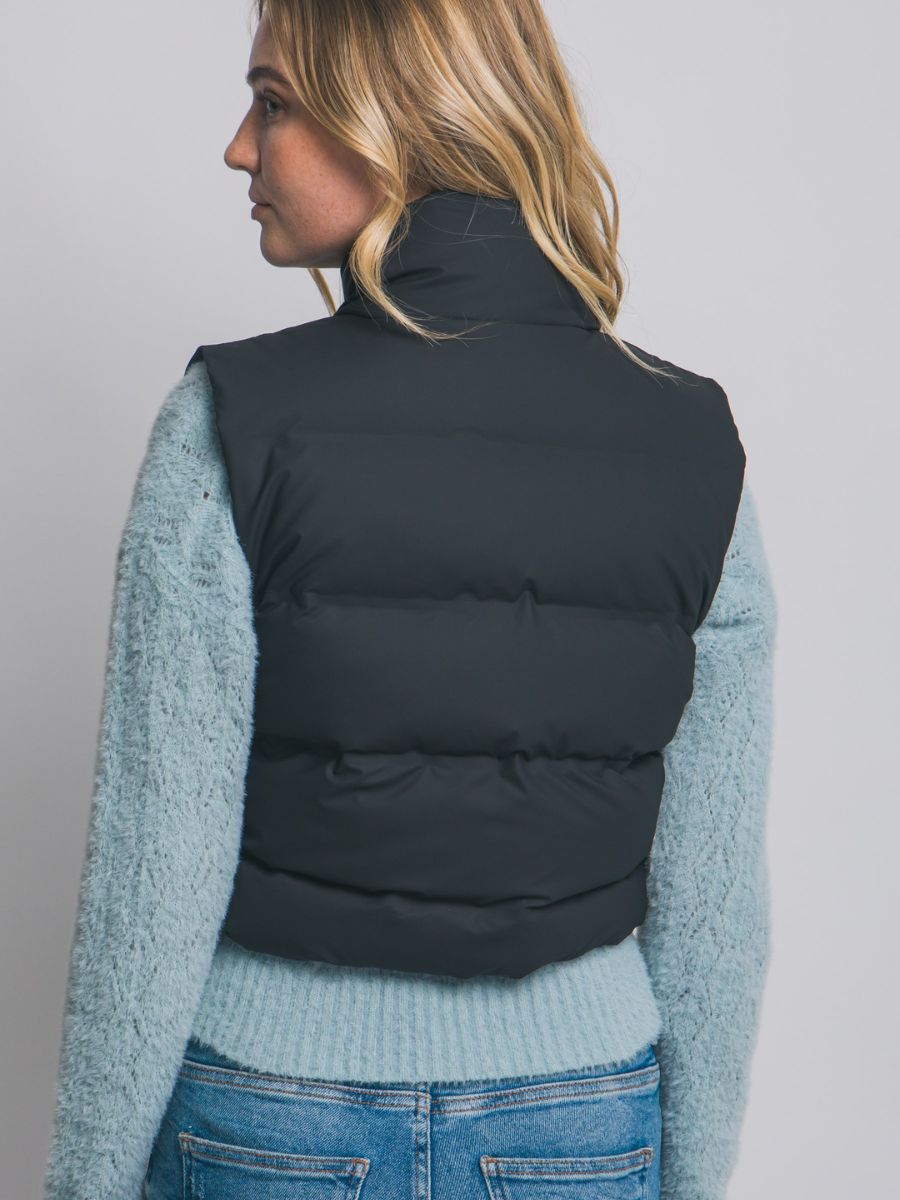 Joan Cropped Puffer Vest