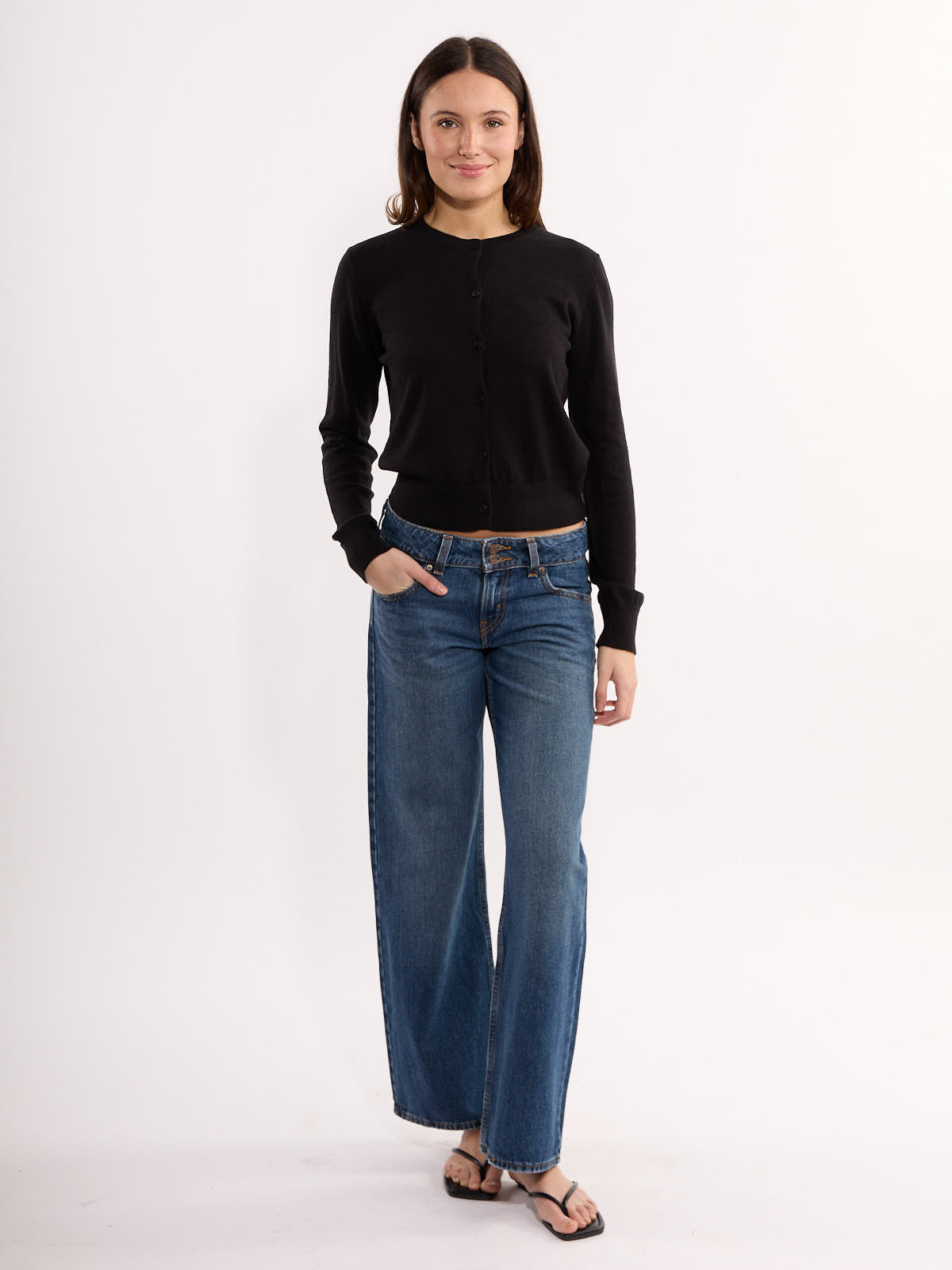 Robbie Long Sleeve Button Cardigan