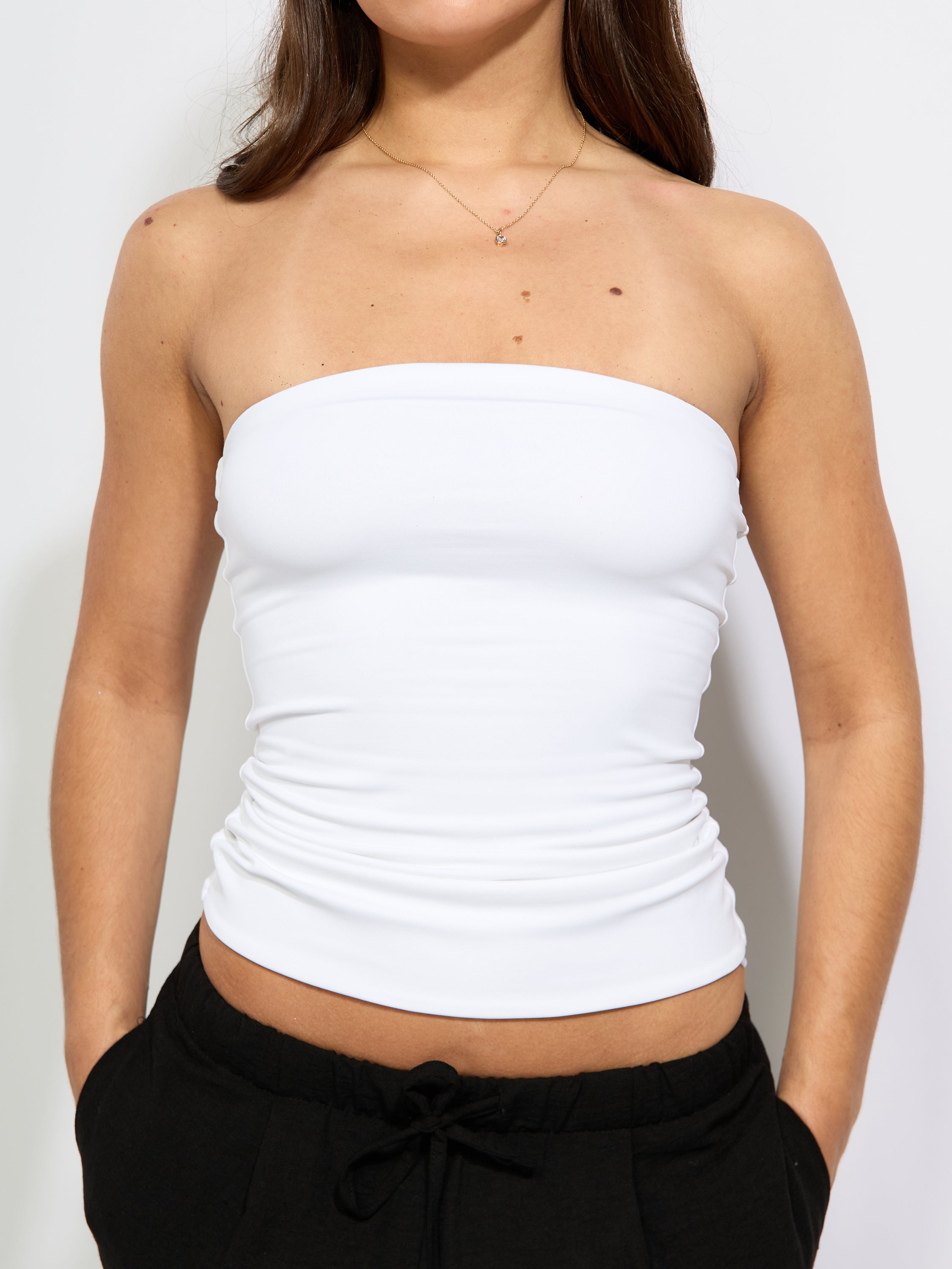 Second Skin Balla Strapless Long Tube Top