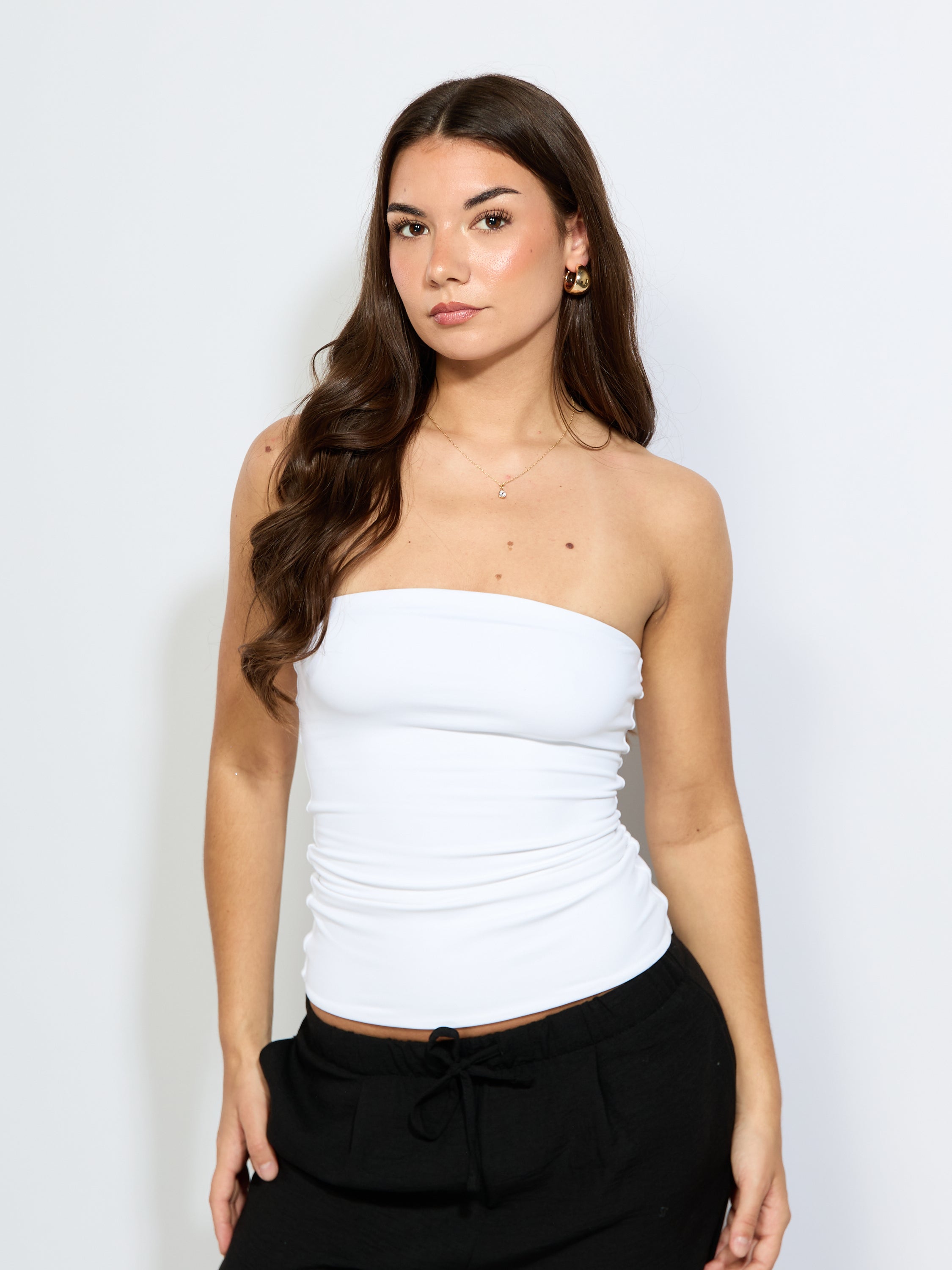 Second Skin Balla Strapless Long Tube Top