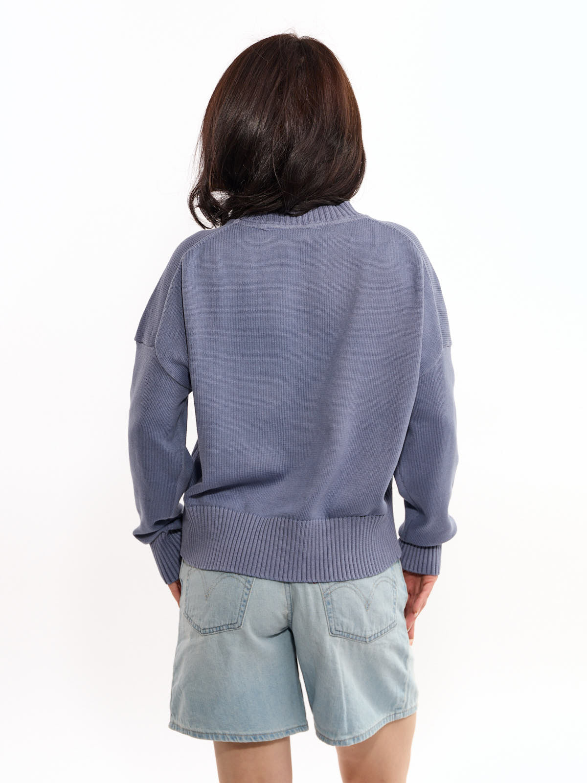 Palma Solid Long Sleeve Crew Top