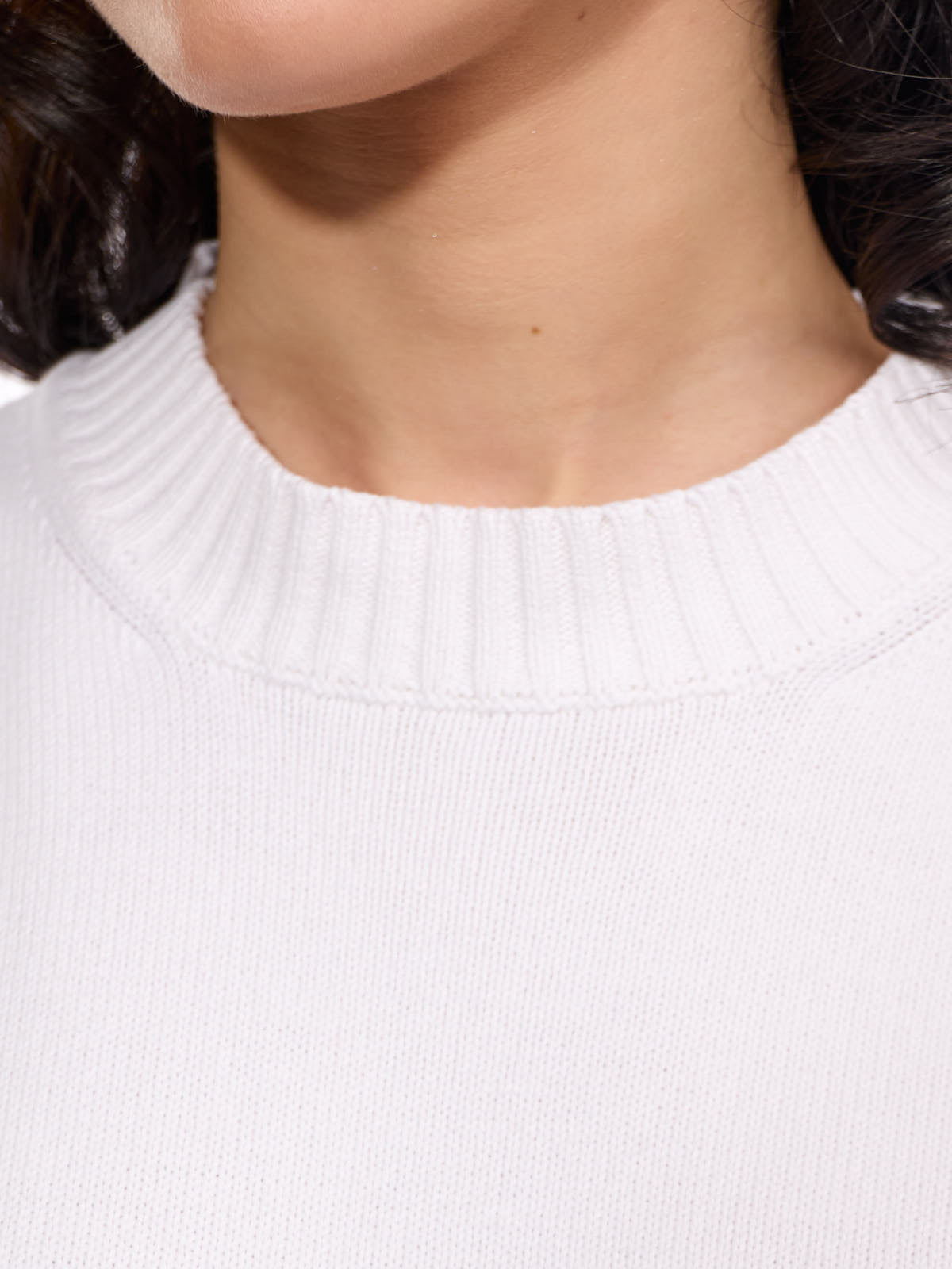 Palma Solid Long Sleeve Crew Top