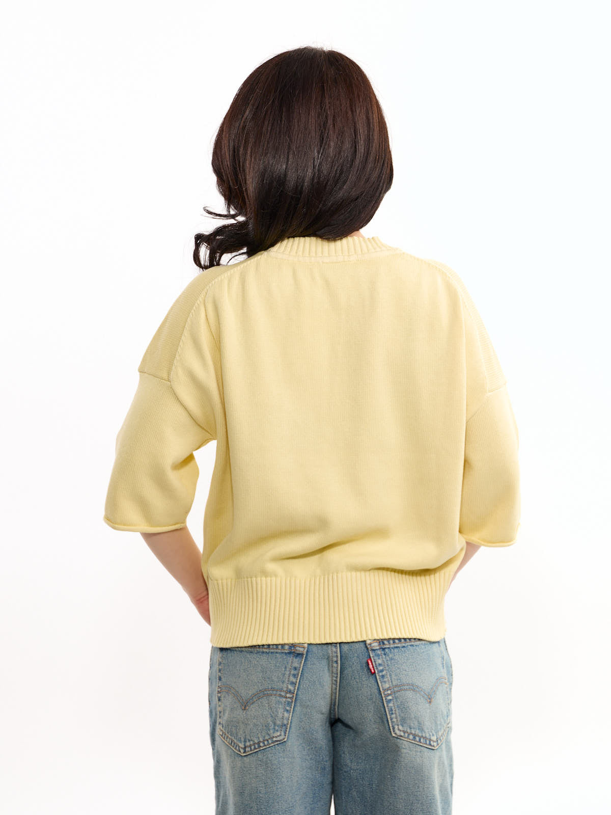 Palma Solid Short Sleeve Crew Top