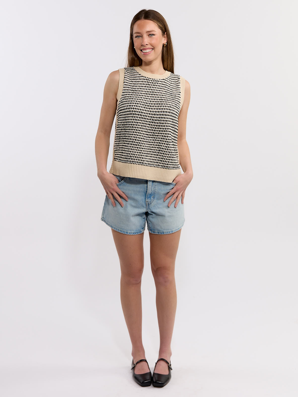 Alba Sleeveless Knit Top