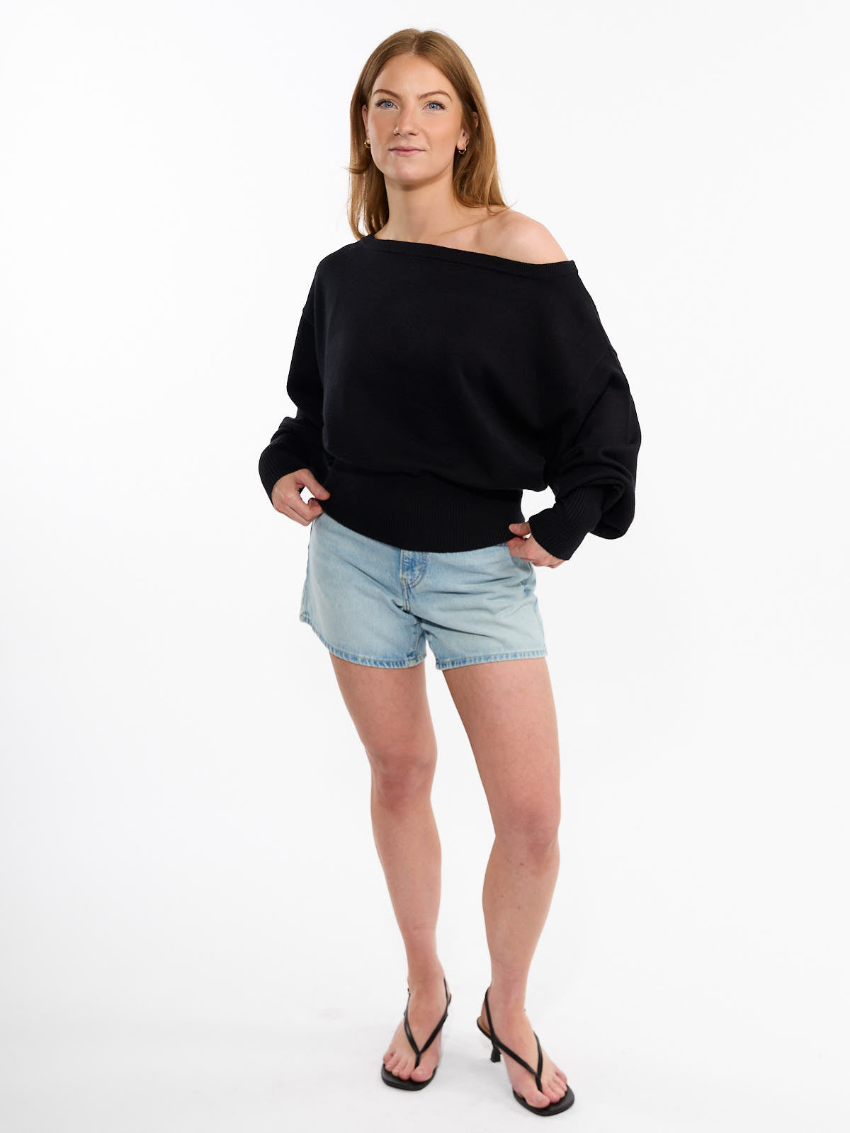 Georgia Long Sleeve Dolman Sweater