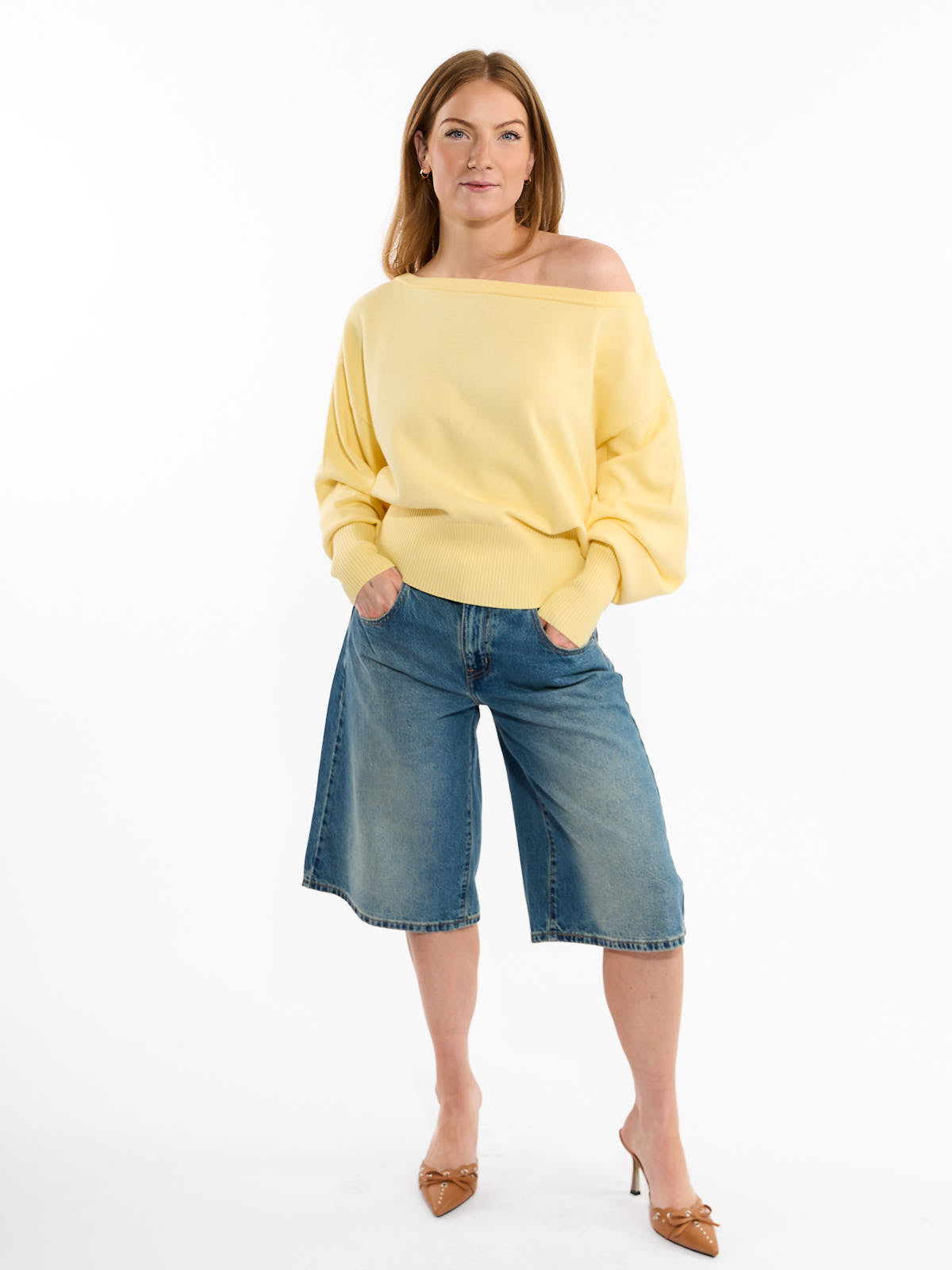Georgia Long Sleeve Dolman Sweater