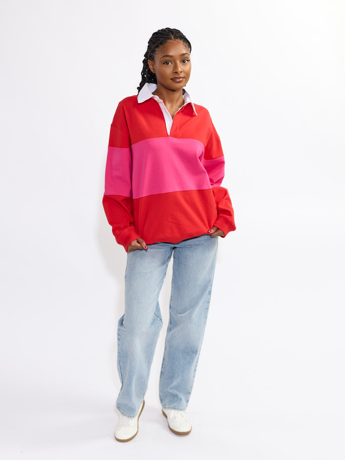 Esther Oversized Polo Top