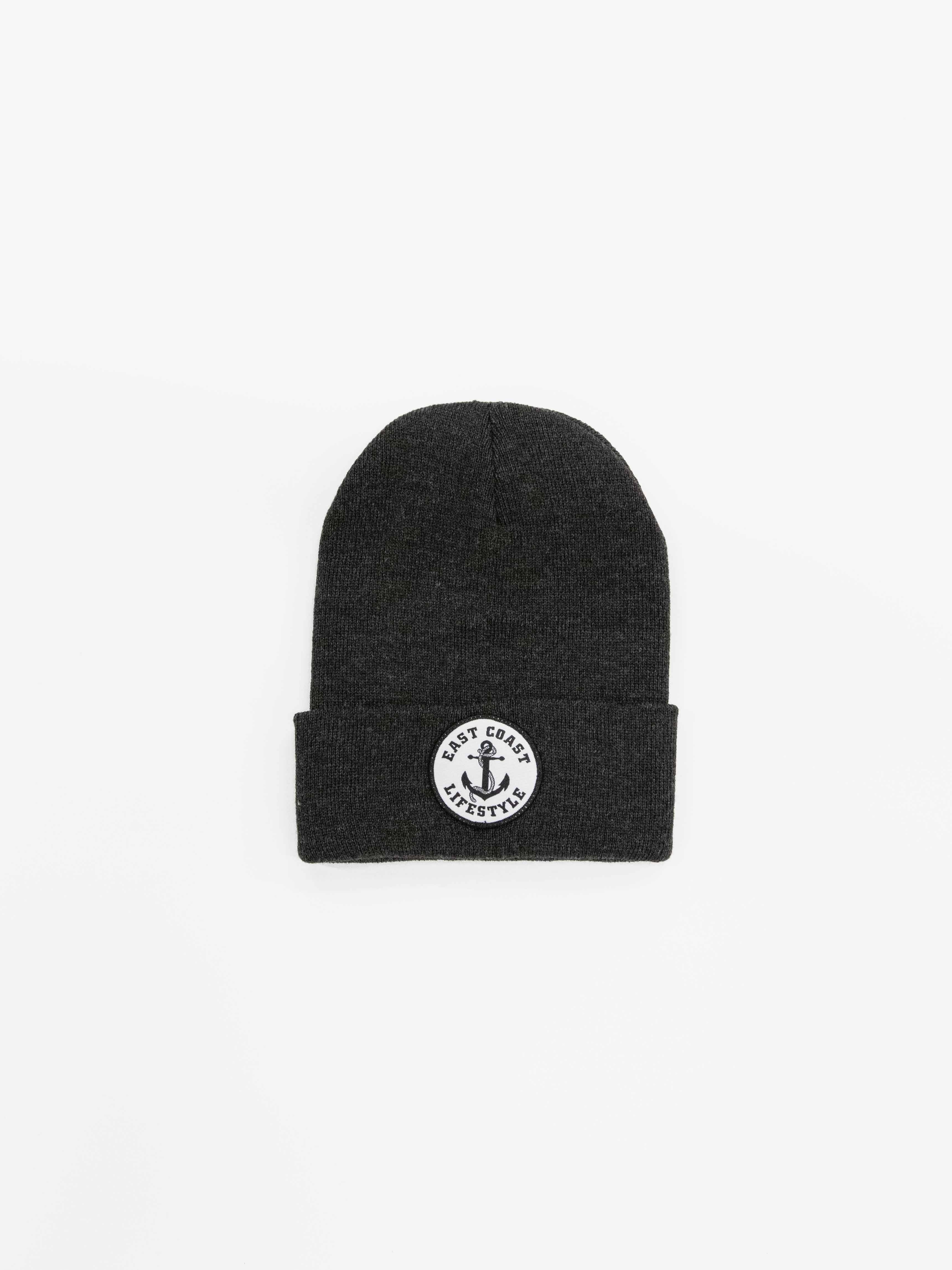East Coast Lifestyle Anchor Patch Cuff Beanie