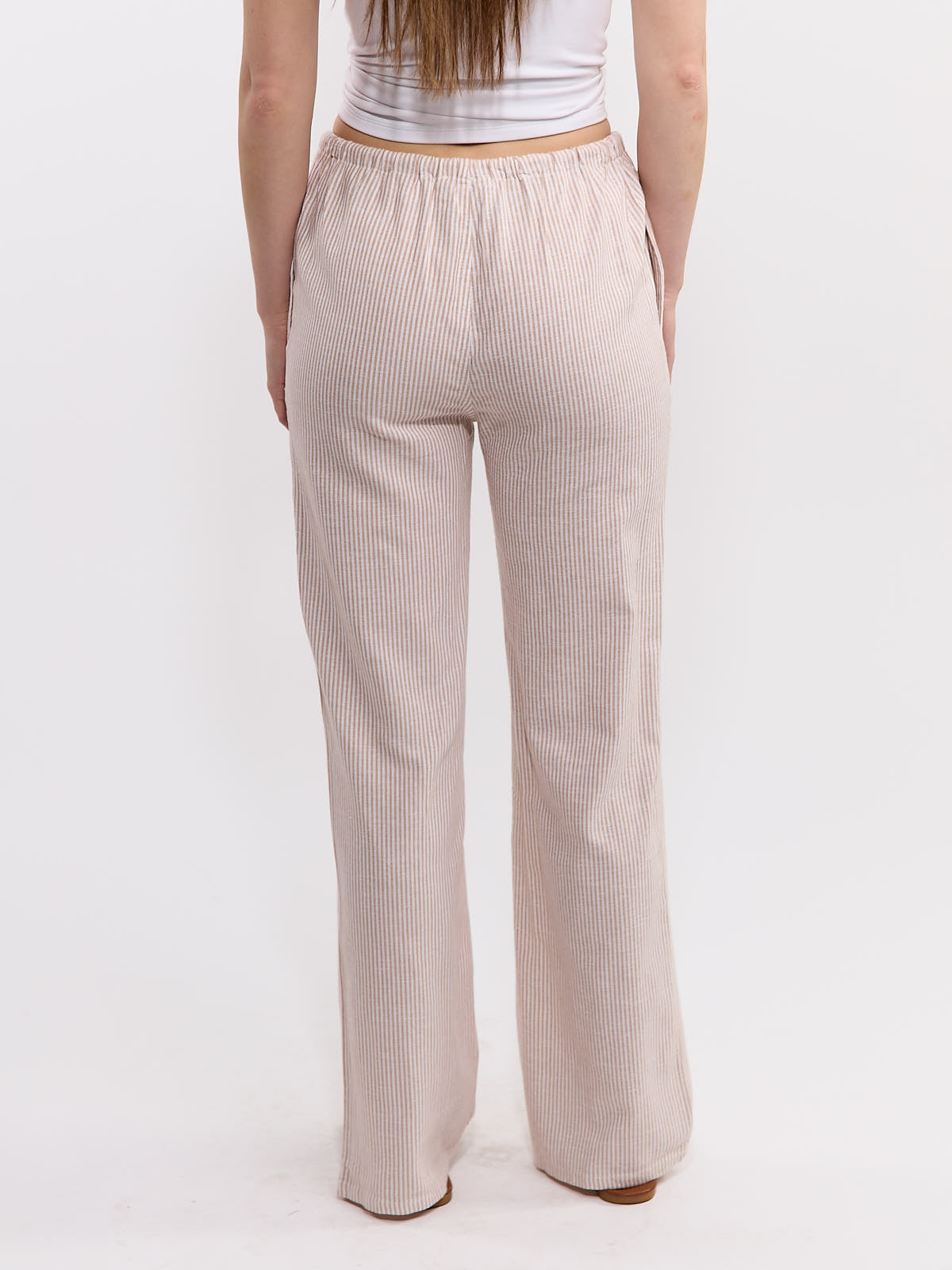 Free Cotton Stripe Pant