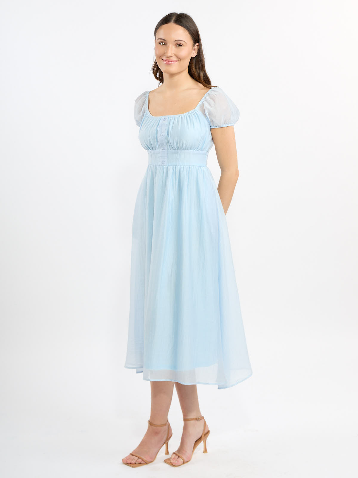 Bambi Puff Sleeve Dress