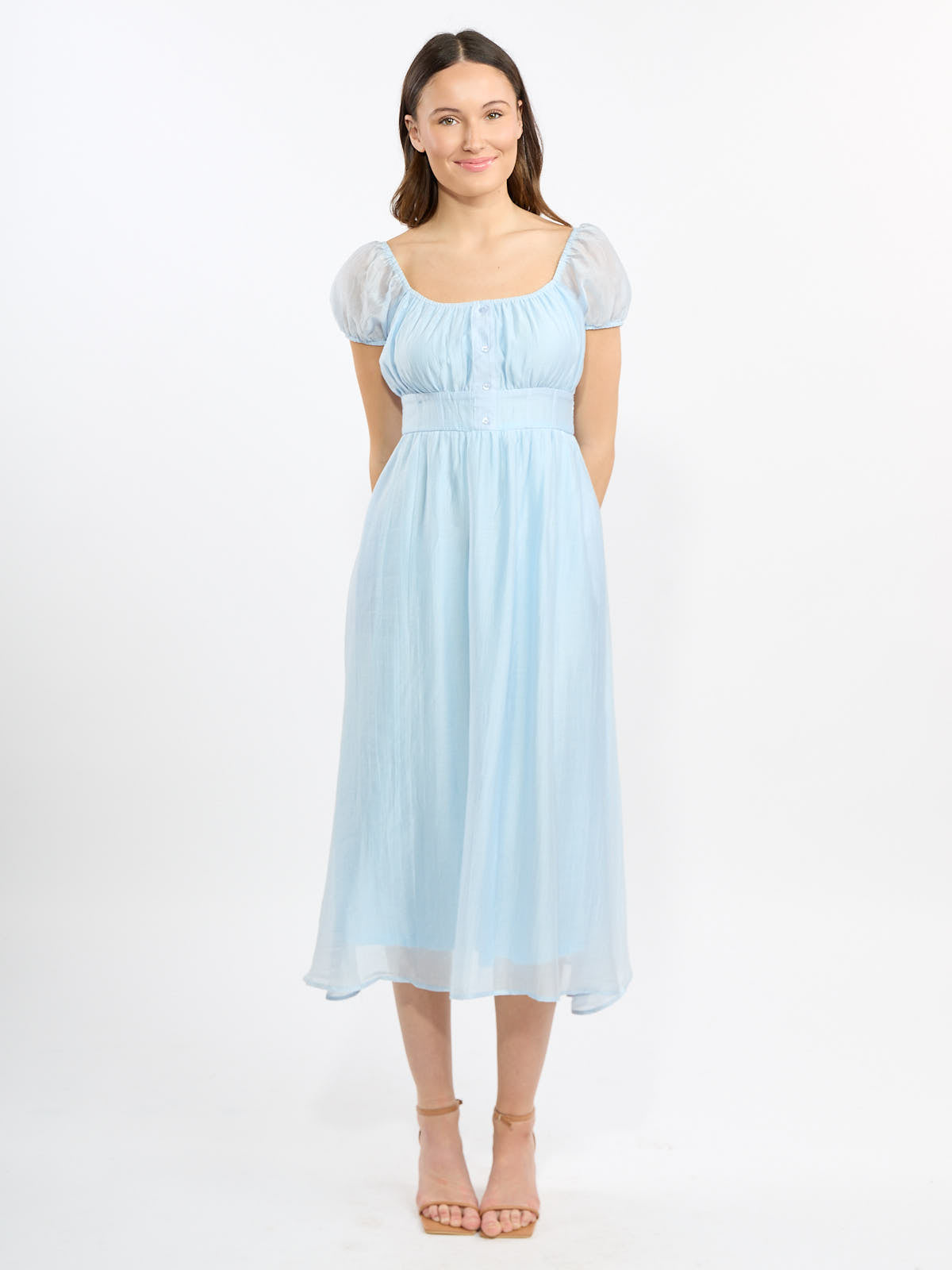Bambi Puff Sleeve Dress