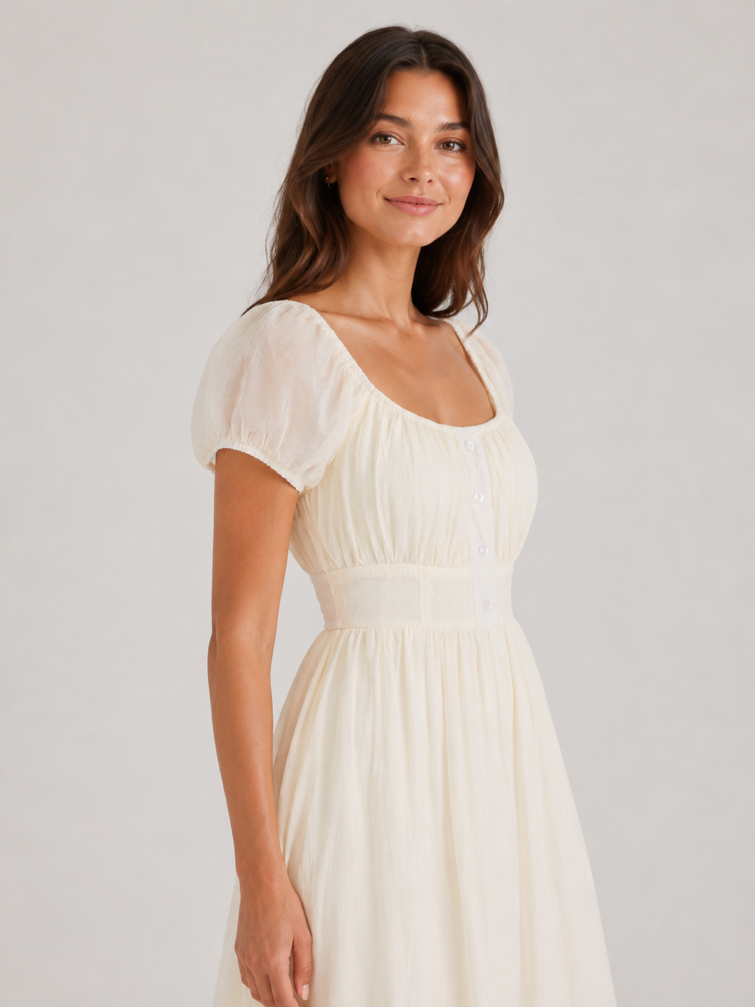 Bambi Puff Sleeve Dress