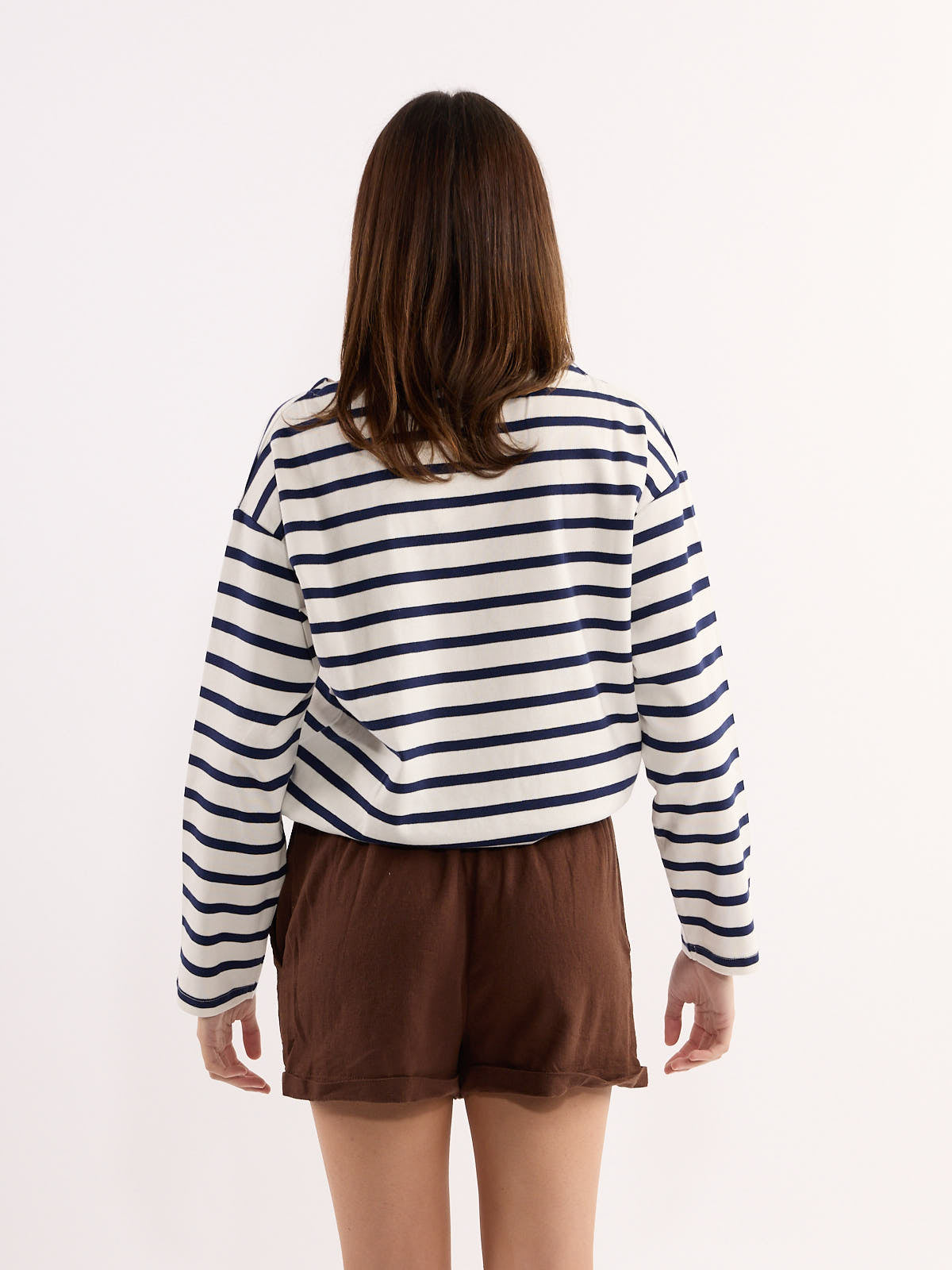 Linen Cuffed Short
