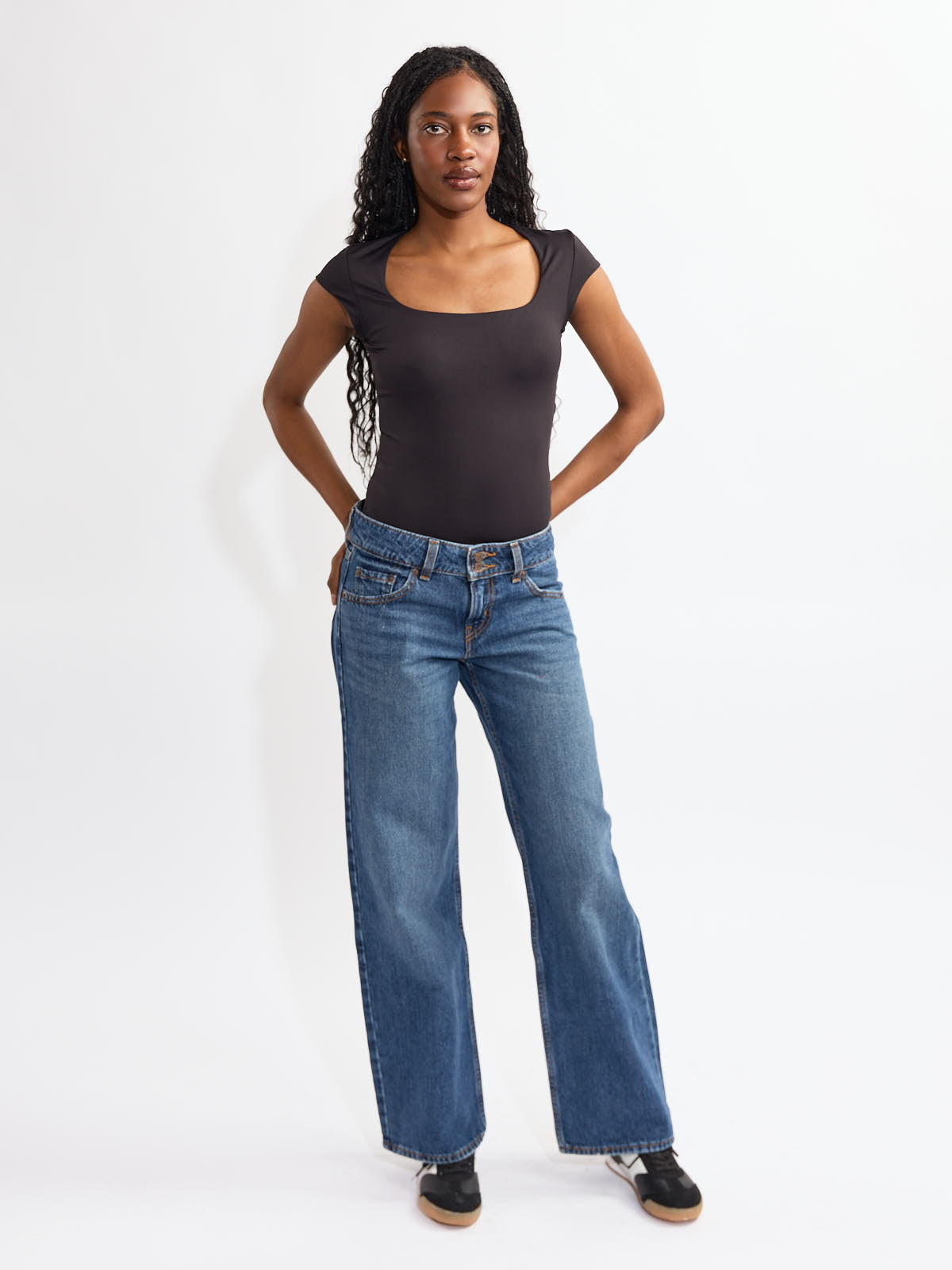 Second Skin Tiara Cap Sleeve Bodysuit