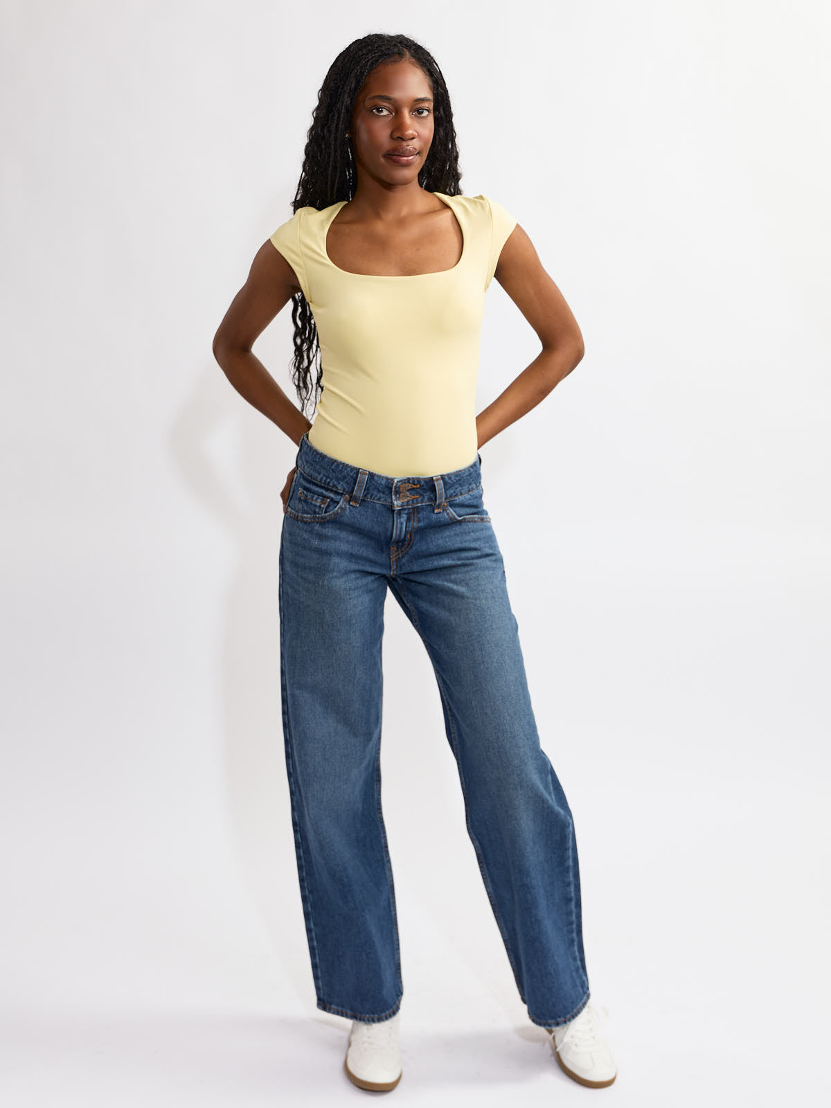 Second Skin Tiara Cap Sleeve Bodysuit