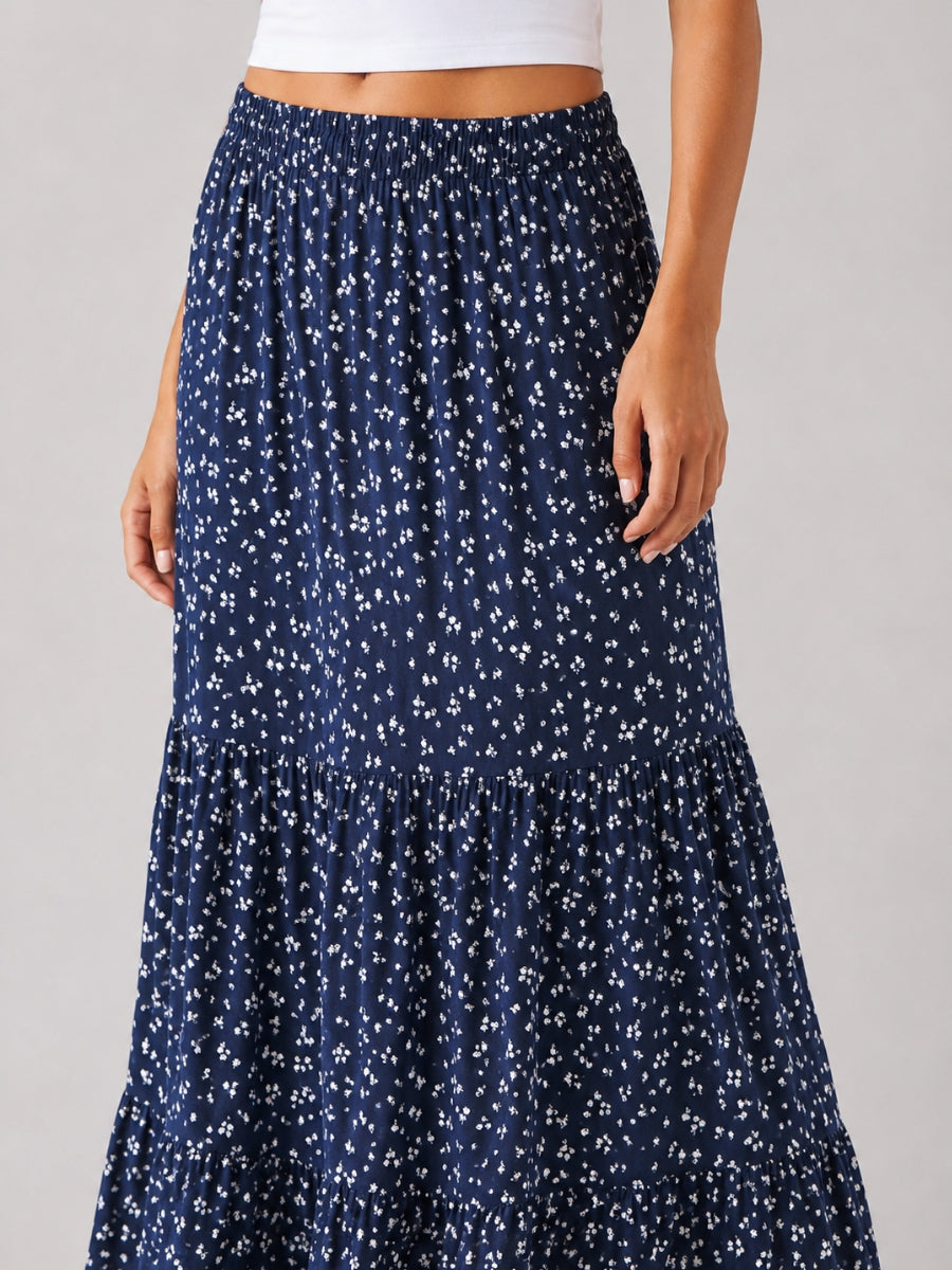 Shelley Ditzy Tiered Skirt