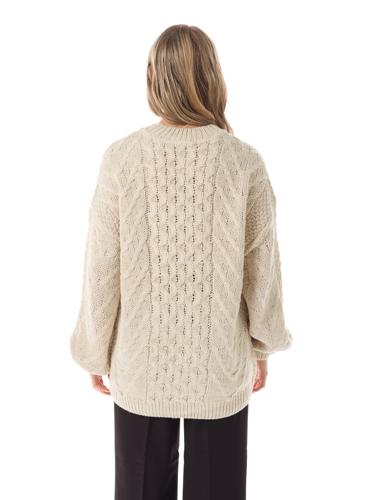 Frankie Oversized Cable Sweater