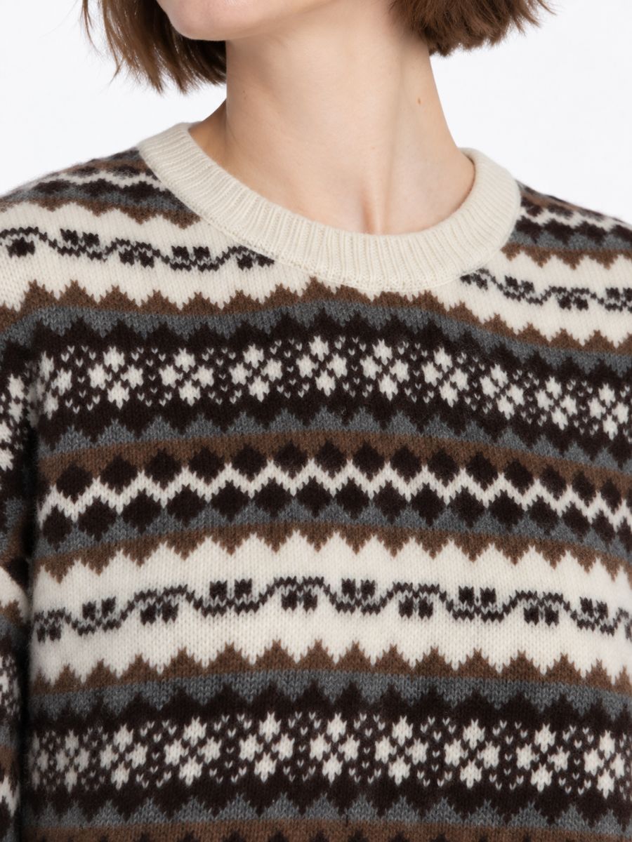 Fair Isle Crew Sweater