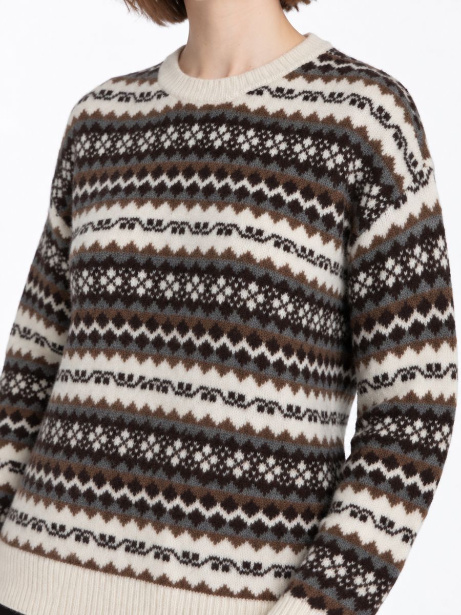 Fair Isle Crew Sweater