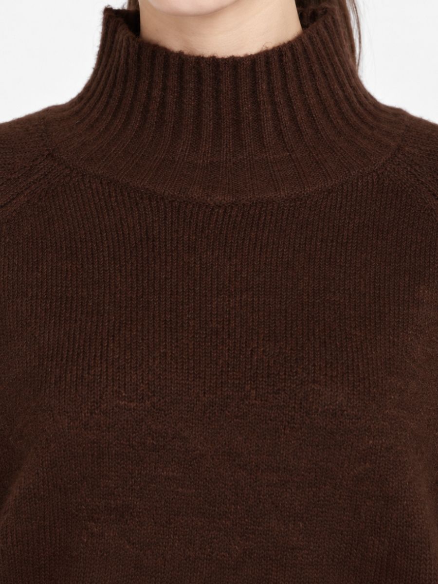 Holly Mock Neck Long Sleeve Sweater