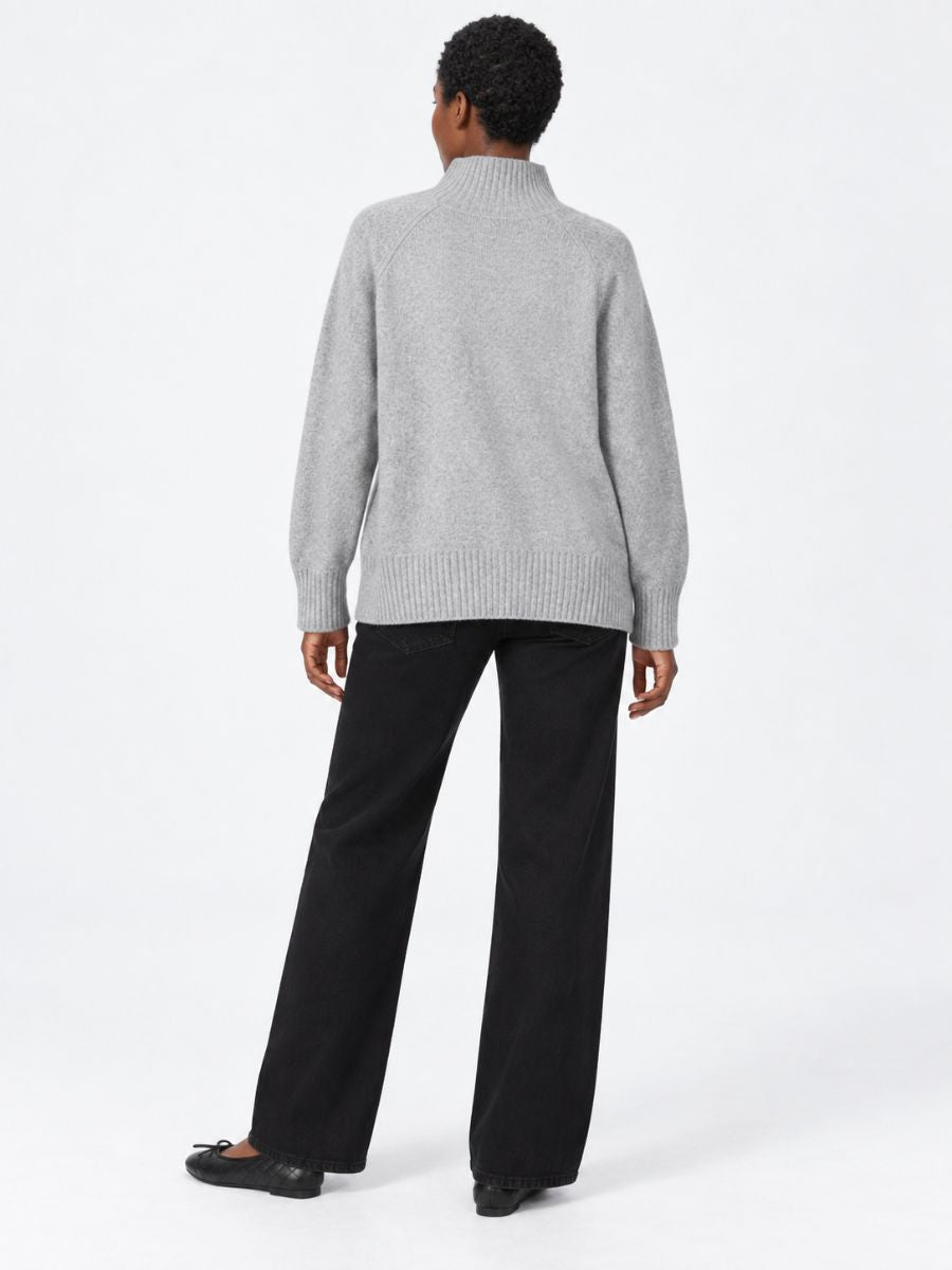Holly Mock Neck Long Sleeve Sweater