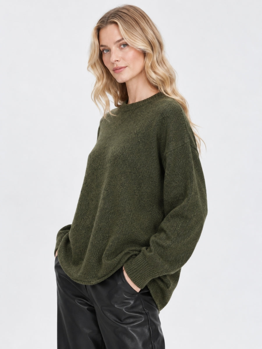 Clare Cozy Crew Neck Sweater