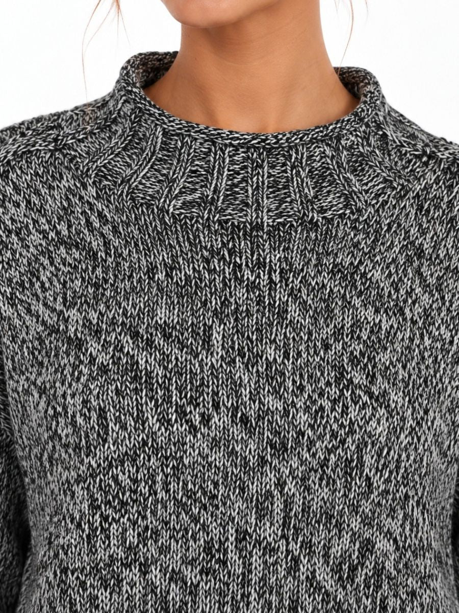 Coco Twist Mock Neck Sweater