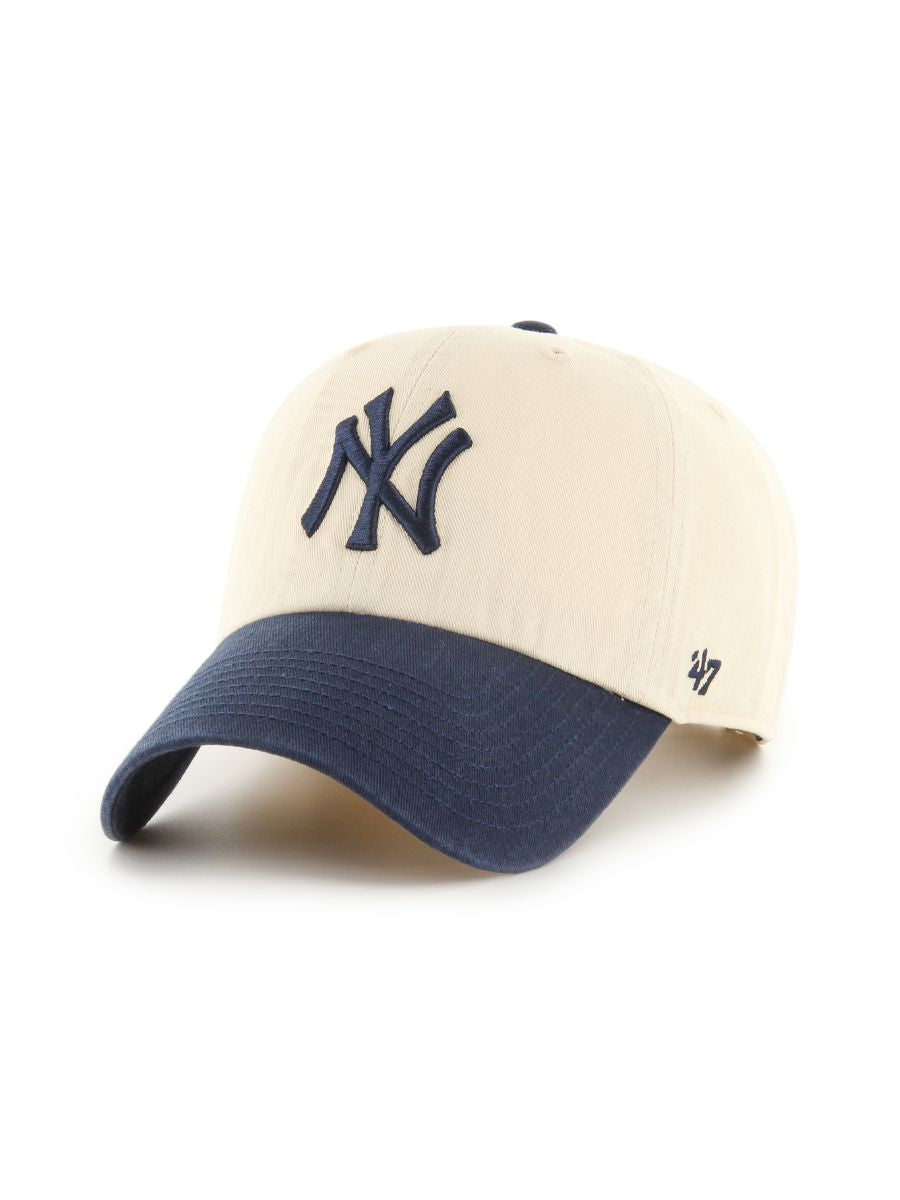 47 MLB 2-Tone Navy Logo Clean Up Hat