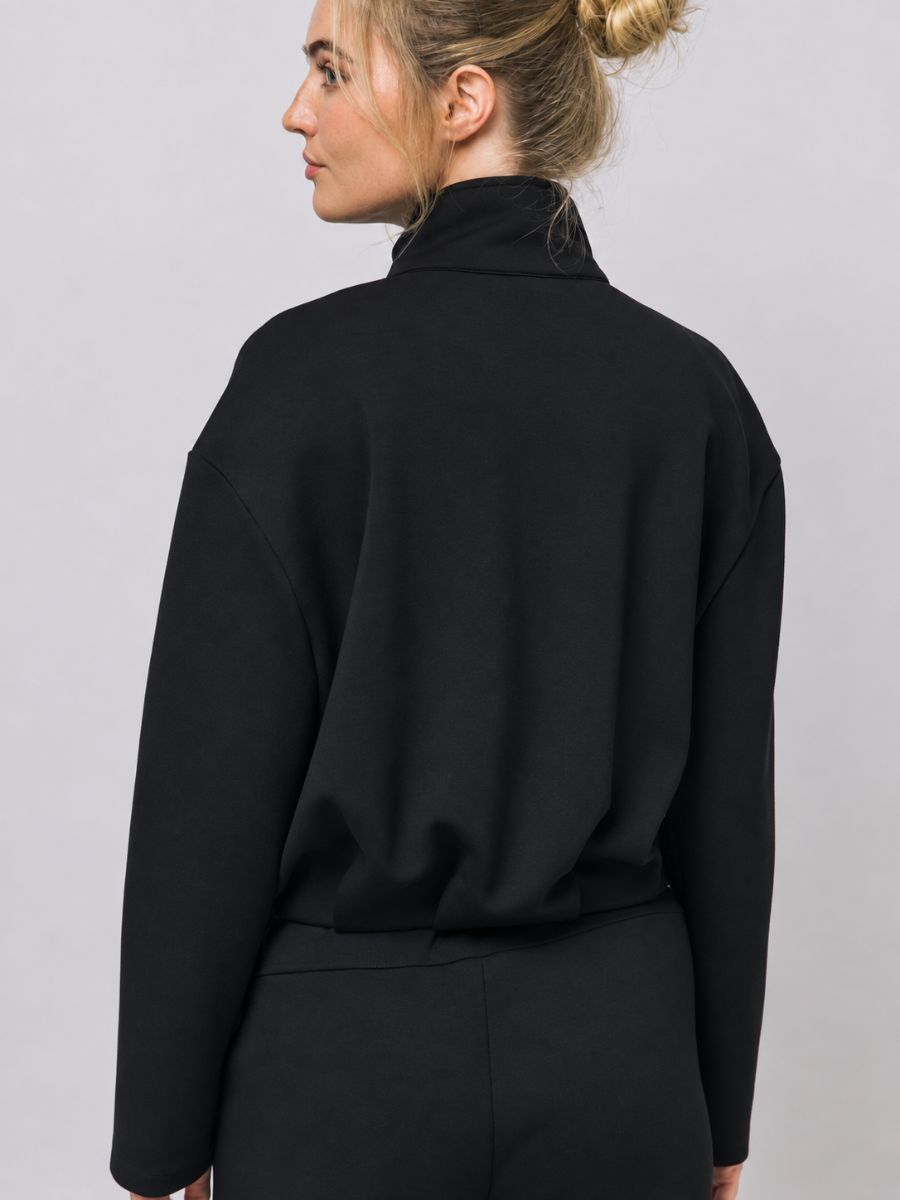Bounce Fleece Bomber Full Zip Sweatshirt