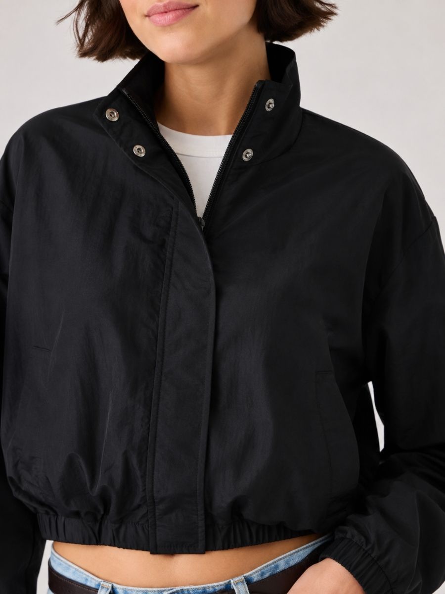 Oak High Neck Jacket