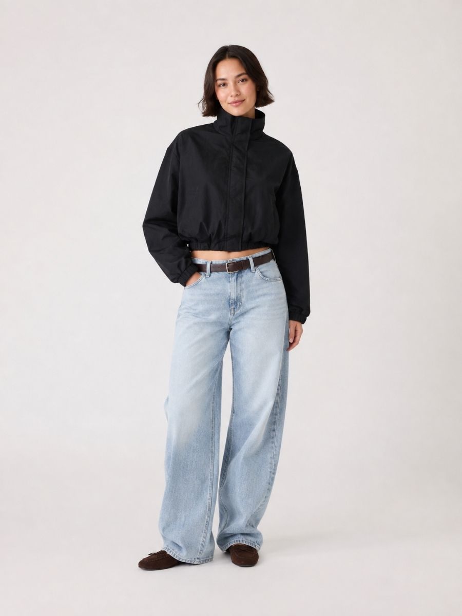 Oak High Neck Jacket