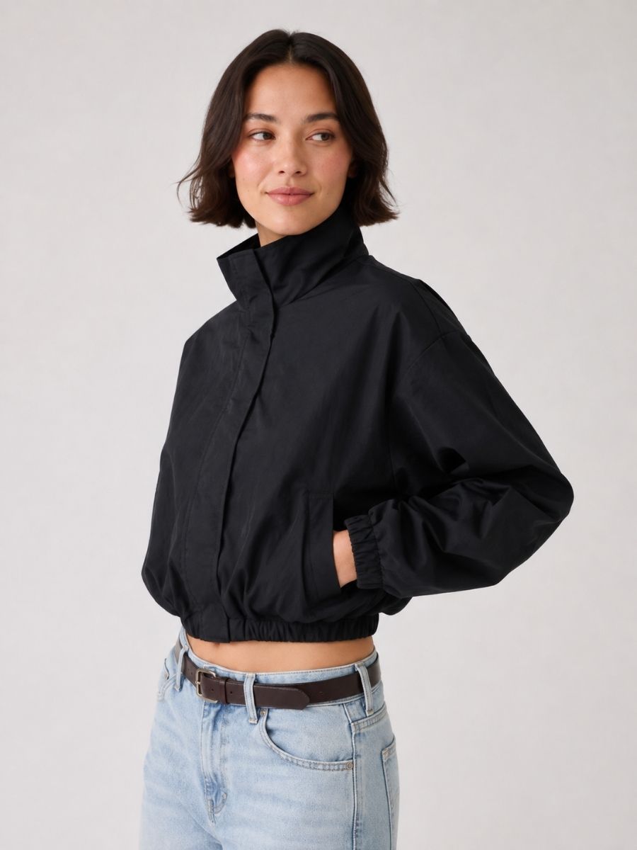 Oak High Neck Jacket