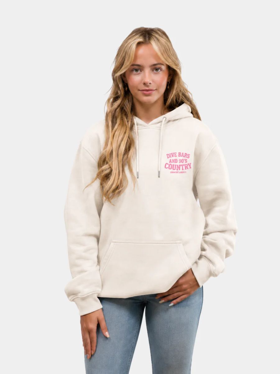 Country Liberty Dive Bars 90’s Country Hoodie