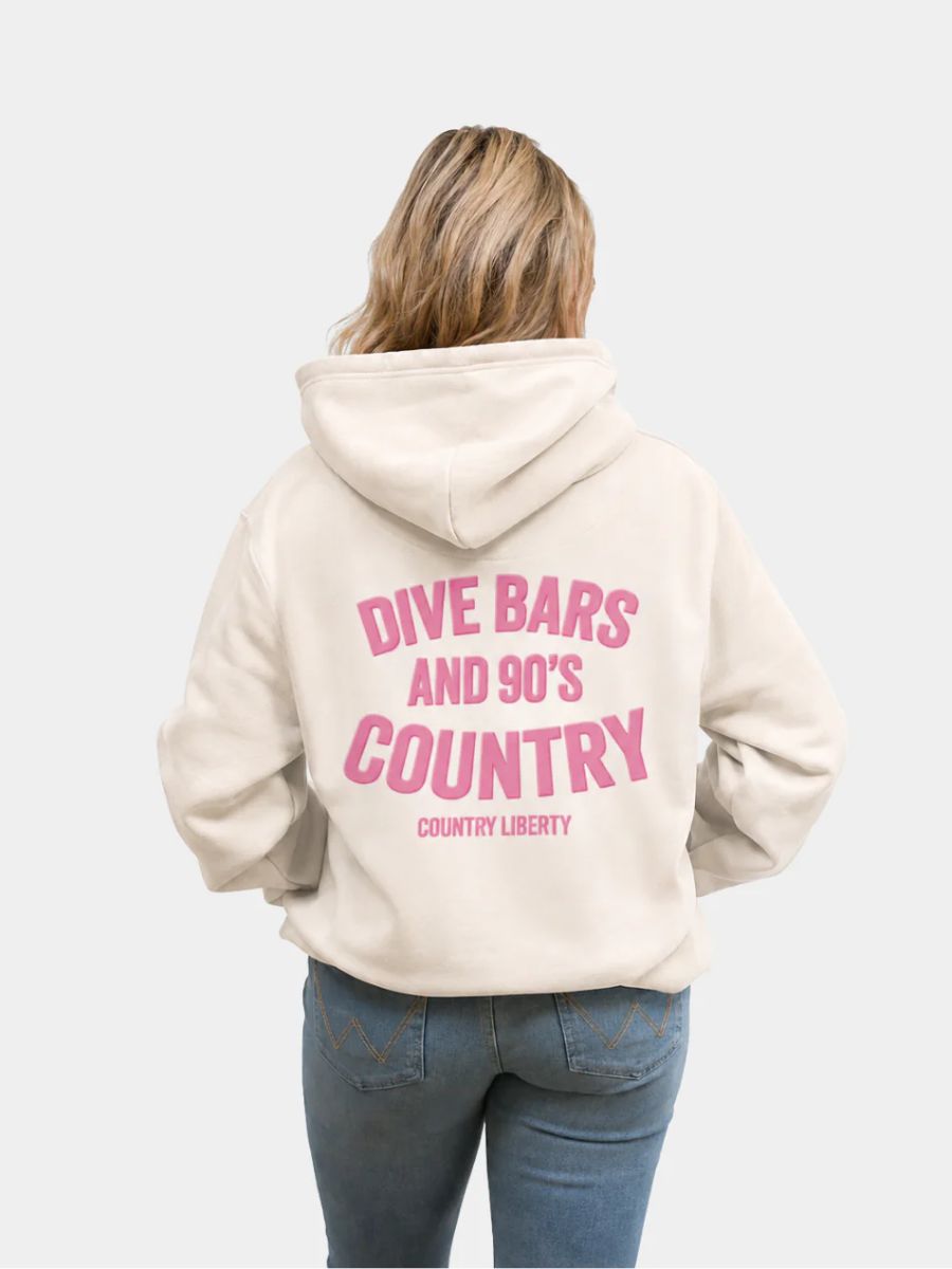 Country Liberty Dive Bars 90’s Country Hoodie
