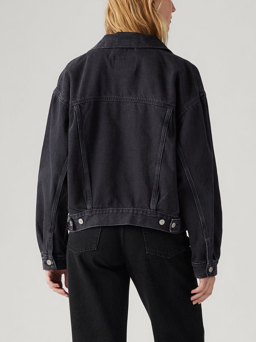 Levi's 90s Trucker Black Denim Jacket – Pseudio