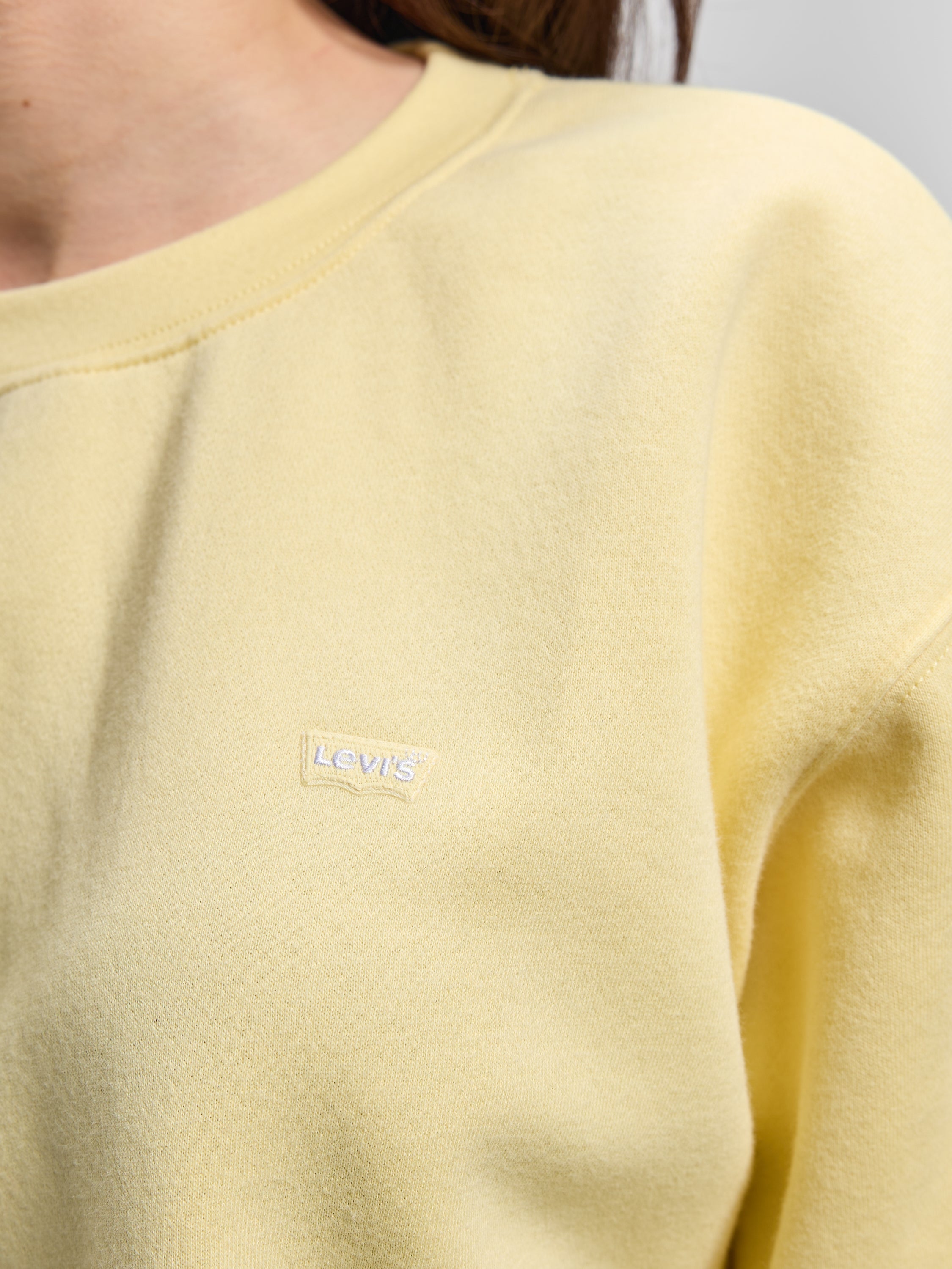 Levi's Everyday Yellow Crew Sweatshirt